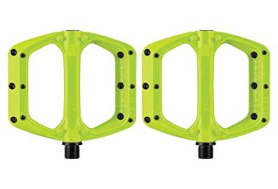 Spank Art: Uni Pedales Spoon Dc Lime Green fahrradpedale, Lindgrün, 100x105mm von Spank