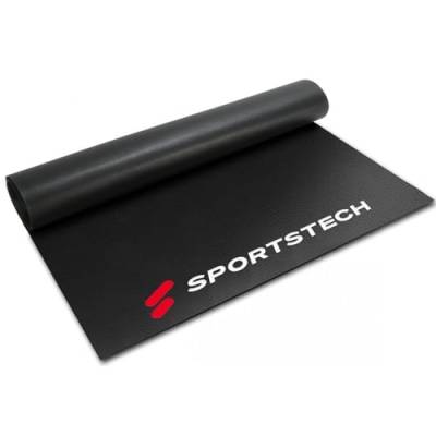 4-6 mm Bodenschutzmatte für Fitnessgeräte Heimtrainer –Sport Multifunktionsmatte, Fitnessmatte in schwarz für mehr Stabilität, schützt den Boden, Übungsmatte für Yoga, Pilates erhältlich in 4 Größen von Sportstech