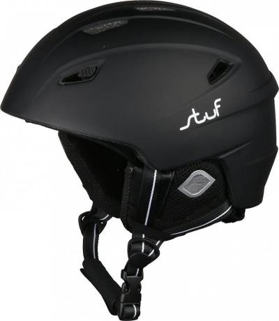 Stuf Skihelm NATURAL Helm,schwarz von Stuf