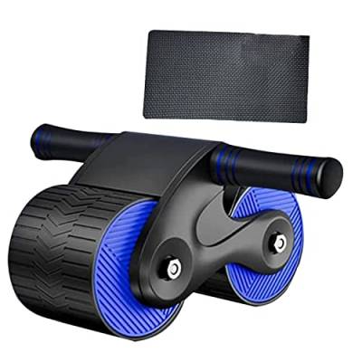 Suanzua Automatisches Bauchrad für Bauchmuskelübungen zu Hause mit Knieschützern für Anfänger Home Gym Fitnessgeräte von Suanzua