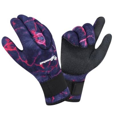 3mm Neopren Handschuhe, Wärmende Tauchhandschuhe, Neoprenanzug Handschuhe für Herren Damen, Anti-Rutsch-Neopren Handschuhe für zum Tauchen, Surfen, Kajakfahren, Schnorcheln, Segeln, Bootfahren von Summshall