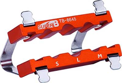 SuperB TB-8645 Schraubstockeinsatz, orange von Super B