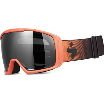 Sweet Protection Adult Clockwork MAX Reflect Goggles, Rig Obsidian/Matte Flame/Flame Fade, One Size von S Sweet Protection