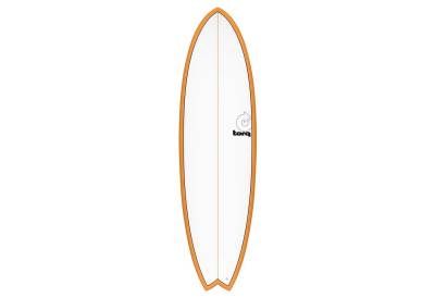 TORQ Wellenreiter Surfboard TORQ Epoxy TET 6.3 MOD Fish OrangeRail, Fish, (Board) von TORQ