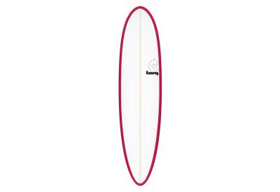 TORQ Wellenreiter Surfboard TORQ Epoxy TET 7.6 Funboard RedRail, Funboard, (Board) von TORQ