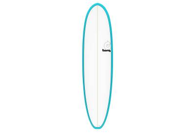 TORQ Wellenreiter Surfboard TORQ Epoxy TET 7.8 V+ Funboard Blau Pinl, Funboard, (Board) von TORQ