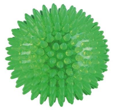 TRIXIE Spielknochen Igelball, thermoplastisches Gummi, Durchmesser: 8 cm von TRIXIE