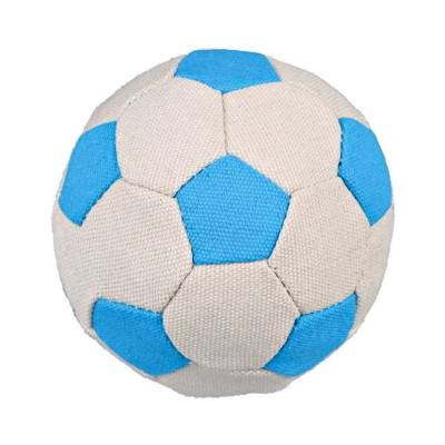 TRIXIE Spielknochen Soft-Soccer-Bälle groß, weiß-bunt - 12 Stück von TRIXIE