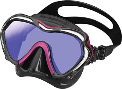 Tusa Paragon S Tauch-Maske Einglas UV Filter Profi (M1007S) (Rose Pink) von TUSA
