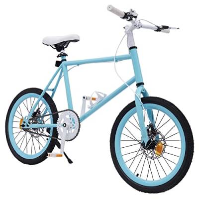 TaNeHaKi Kinderfahrrad 20 Zoll Mädchenfahrrad Jugendfahrrad Bicycle für Kinder Kinderfahrräder für Jungen/Mädchen Verstellbares Fahrrad mit Getränkehalter Unisex von TaNeHaKi