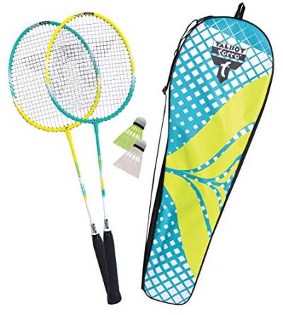 Talbot Torro Unisex-Adult Badminton-und Federball, 2-Fighter Set, 449403, One Size von Talbot Torro