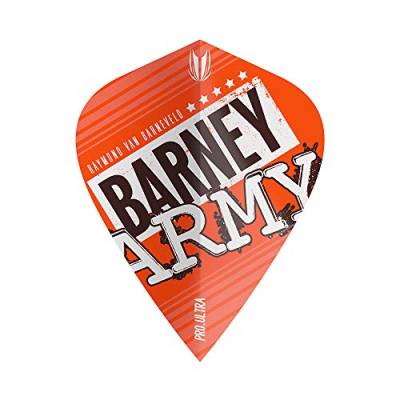 Target Darts Barney Army Pro Ultra Orance Vapor Dart Flights von Target Darts