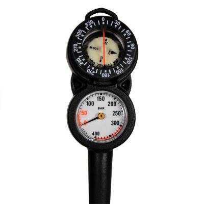 Tecnomar Compass + Pressure Gauge Console Schwarz von Tecnomar