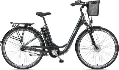 Telefunken E-Bike Multitalent RC840, 7 Gang Shimano Nexus Schaltwerk, Frontmotor, 374,4 Wh Akku, mit Fahrradkorb von Telefunken