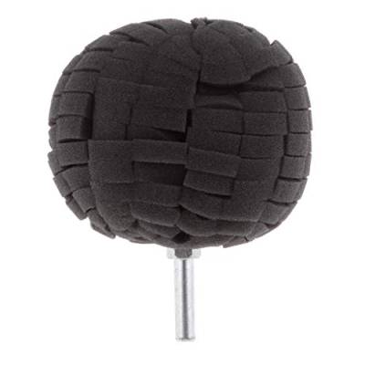 Tenlacum Polierball für Radnaben, Schaumstoff, rund, 8 x 10 cm, Schwarz von Tenlacum