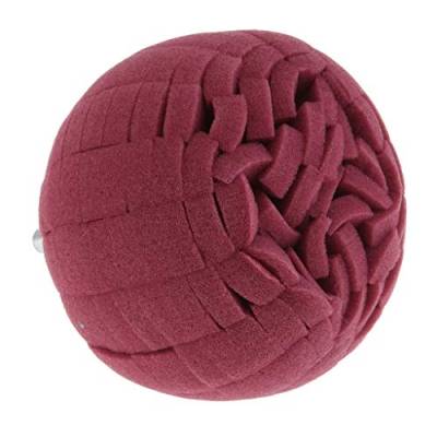 Tenlacum Polierball für Radnaben, rund, Schaumstoff, 8 x 10 cm, Dunkelrot von Tenlacum