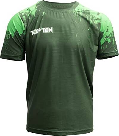 T-Shirt „Power Ink“ - grün, Gr. M von TOP TEN
