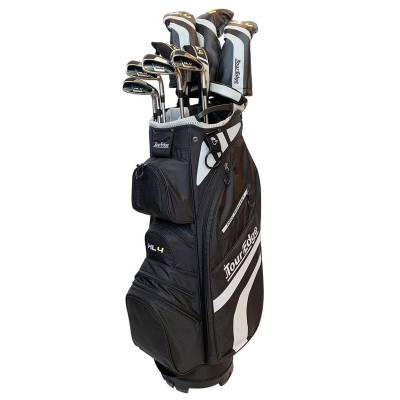 Tour Edge Mens Black and White HL4 To-Go Steel Golf Package Set, Size: Right Hand | American Golf von Tour Edge