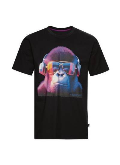 Trigema T-Shirt TRIGEMA T-Shirt mit coolem Gorilla-Print (1-tlg) von Trigema