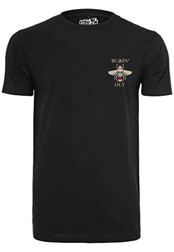 Turnup Herren Buggin' Out T-Shirt, Black, S von Mister Tee