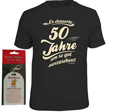 T-Shirt Es dauerte 50 Jahre Größe XXL plus Ehrenkarte alte Saecke von Unbekannt