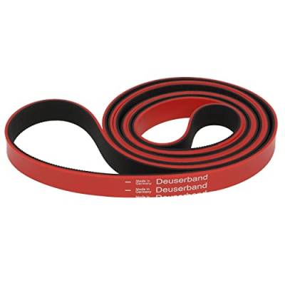 Deuser Sports Deuserband Light fitness band, red/black (light), one size unterschiedliche Verpackung von Deuser