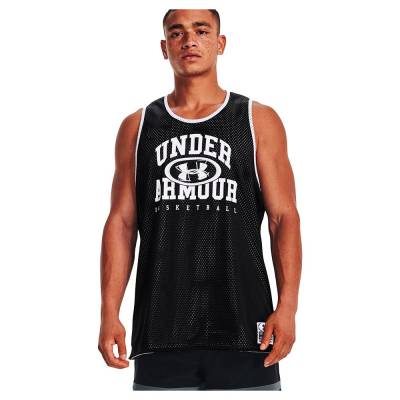 Under Armour Baseline Reversible Sleeveless T-shirt Schwarz S Mann von Under Armour