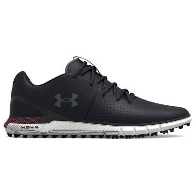 Under Armour Men's HOVR Fade 2 Wide Spikeless Golf Shoes, Mens, Black/black/black, 11 | American Golf von Under Armour