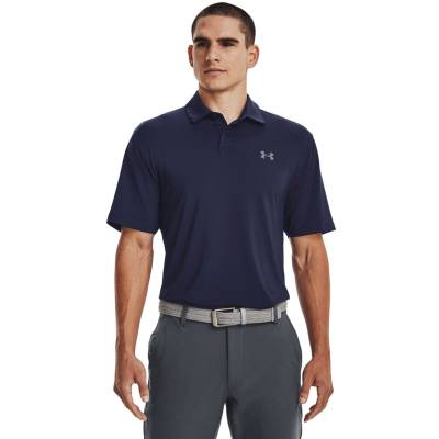 Under Armour Men's Tee to Green Golf Polo Shirt, Mens, Midnight navy/pitch gray, Small | American Golf von Under Armour