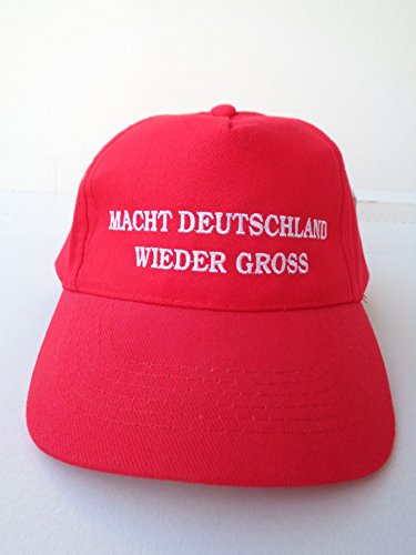 UnsereFarben.de Baseball-Mütze Sportmütze Make America Great Again/Macht Deutschland Wieder Groß von UnsereFarben.de