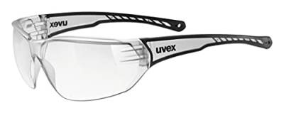 uvex sportstyle 204 - Sportbrille für Damen und Herren - verspiegelt - druckfreier & perfekter Halt - clear/clear - one size von Uvex