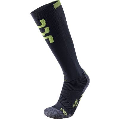 UYN Herren Skisocken EVO RACE anthracite/green lime von Uyn