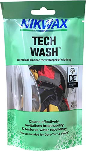 VAUDE Herren Nikwax Tech Wash Waschmittel für Funktionskleidung, One Farbe, 100ml von Nikwax