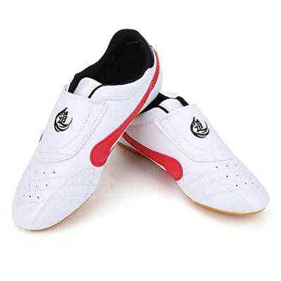 Taekwondo Sportschuhe Taichi Kong Fu Schuhe Boxen Karate Traningaschuhe für Männer Frauen (Abmessung : 32) von VGEBY