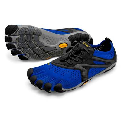 Vibram Fivefingers V Run Running Shoes Blau EU 45 Mann von Vibram Fivefingers