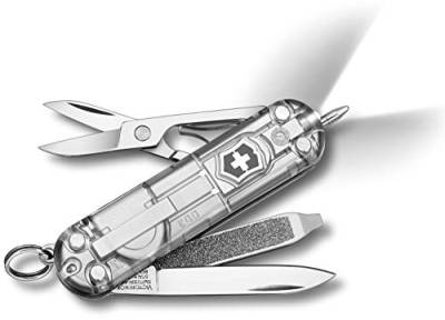 Victorinox, Schweizer Taschenmesser, Signature Lite, Multitool, Swiss Army Knife mit 7 Funktionen, Klinge, klein, Nagelfeile, Schraubendreher 2.5 mm von Victorinox