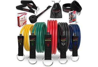 Vigo Sports Expander Widerstandsband-Set - Fitness Expander für Ganzkörpertraining von Vigo Sports