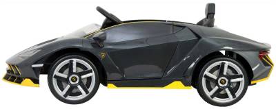 Volare Kinderfahrrad Elektroauto Lamborghini Centenario in Grau mit Fernbedienung - 12 Volt von Volare