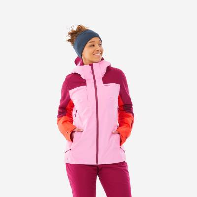 Skijacke Damen - 500 fuchsia/rosa von WEDZE