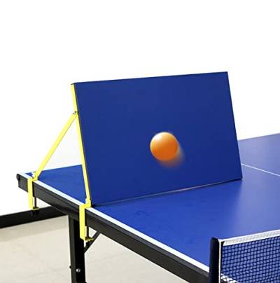 60 x 38 cm Tischtennis-Rebound-Board, Pingpong-Return-Board, Selbsttrainingsgerät, professionelles Tischtennis-Trainingsgerät, Selbststudium-Pingpong-Zubehör von WJYLM