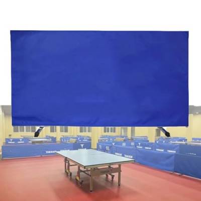 Tragbare Tischtennis-Barriere, robuster Clubspiel-Surround-Barriereblock, Faltbarer temporärer Trennwand-Bildschirm für Bürospielplätze (Größe: 140 x 80 cm, 6 Stück) von WJYLM