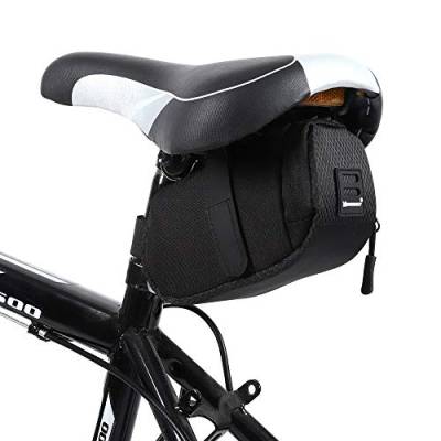 WOZINSKY Satteltasche Fahrradtasche Wasserdicht Reisetasche Tasche für Fahrrad, Mountainbike, ebike, MTB, Rennrad Bike Bag Fahrradtasche Sattel Fahrradsatteltasche 0,6 L von WOZINSKY