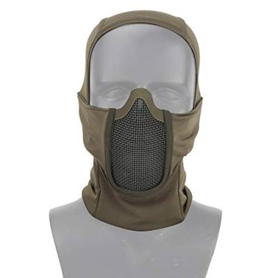 WarmHeartting Balaclava Mesh Masken Taktische Sturmhaube Ninja Style VollgesichtsGesichtsschutz für Airsoft Jagd von WarmHeartting