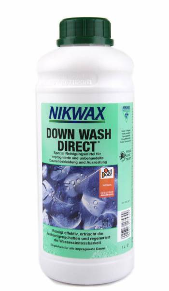 Daunen Waschmittel Nikwax Down Wash für Daunenjacke & Daunenschlafsack 1 L z2045 von WassersportEuropa