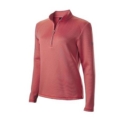 Wilson Staff Damen Golf-Shirt, Polka Dot Thermal Tech, Langarm-Sweater, Polyester / Elasthan von Wilson