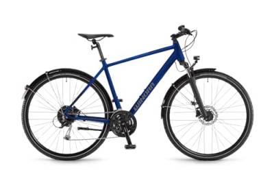 Winora Domingo 27 Sport Herren Trekkingbike Fahrrad Infinity Blue (52) von Winora