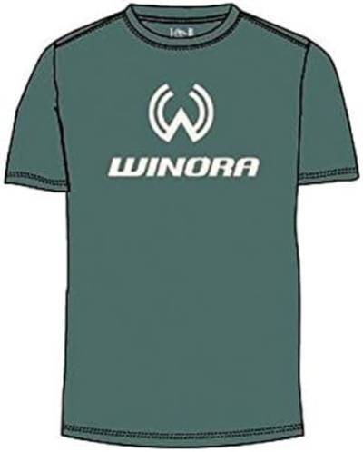 Winora Group T-Shirt-9505201046 Unisex T-shirt, Dark Mint, XS von Winora