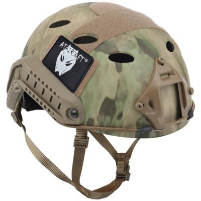 ATAIRSOFT PJ Stil Verstellbar Einstellbarer SWAT Schneller Helm für Armee Militär CQB Kampf Taktisch Paintball (MC) von ATAIRSOFT