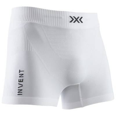 X-Bionic - Invent 4.0 LT Boxer Shorts - Kunstfaserunterwäsche Gr M grau/weiß von X-BIONIC