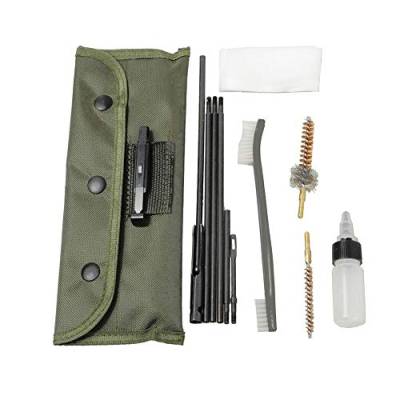 XIOFYA 10 stücke Gun Reinigungsset Set für.22Cal 5.56mm Gewehr Reinigungsstange Nylon Pinselreiniger Jagdgewebe Zubehör Saubere Werkzeuge von XIOFYA